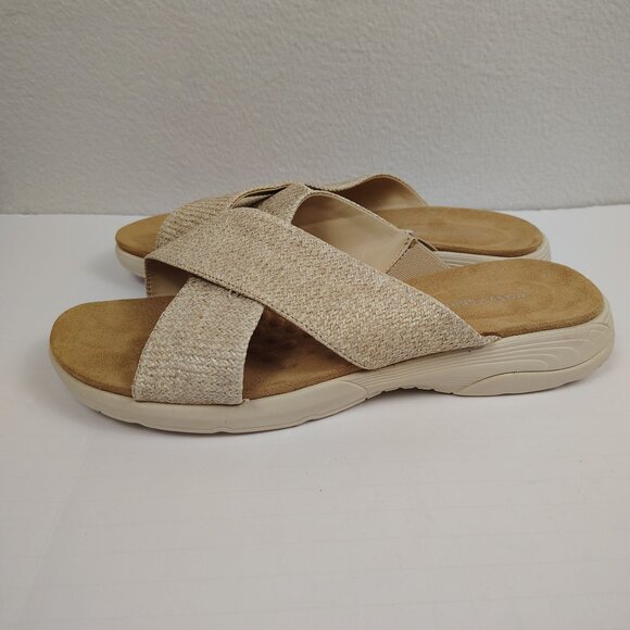 Easy Spirit Taite 2 Woven Slip-On Comfort Slide Sandal Womens 11 Wide - Picture 2 of 7